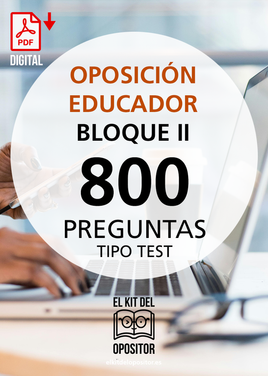 Test Oposición Educador | Bloque II | Asturias