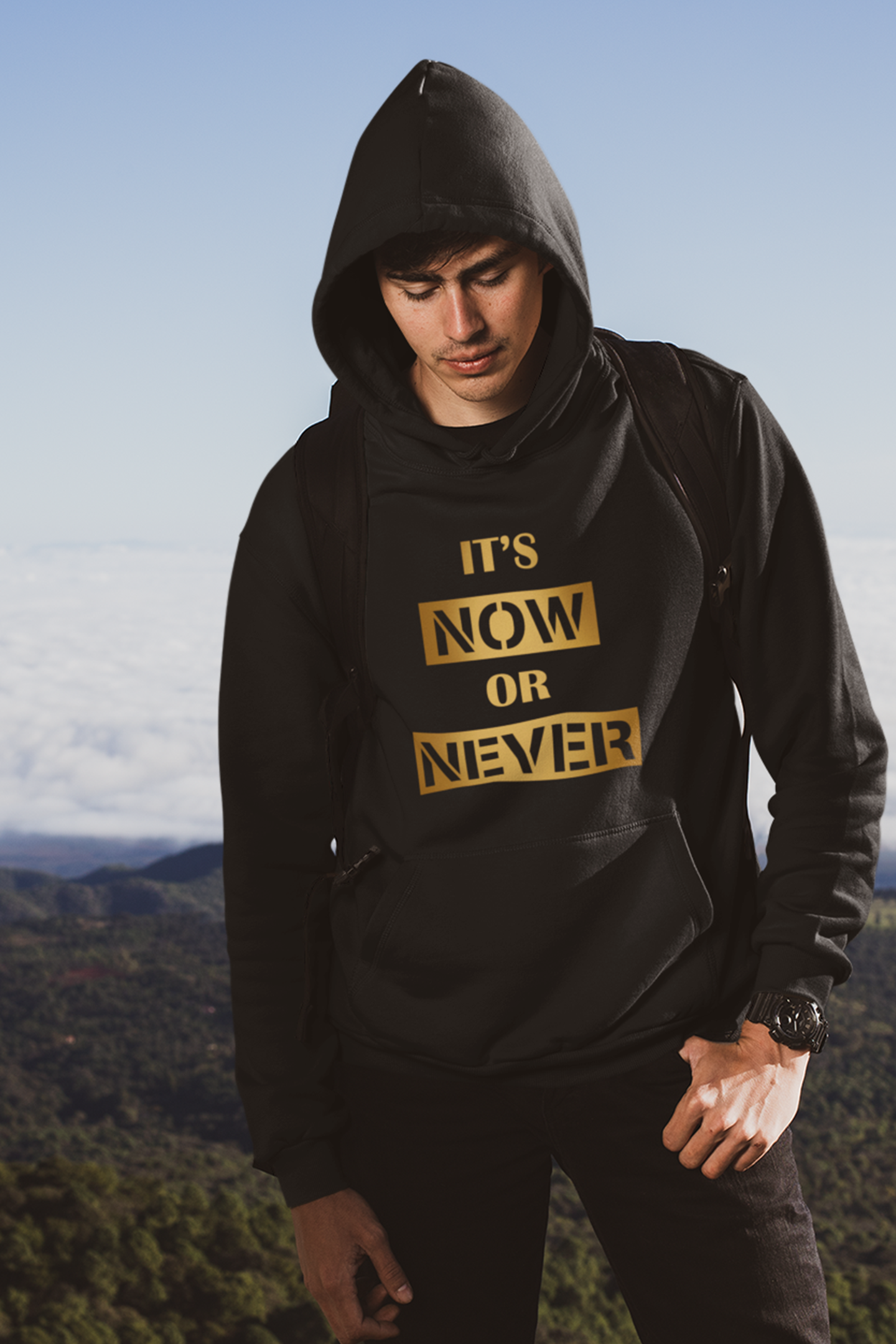 Sudadera Now or Never