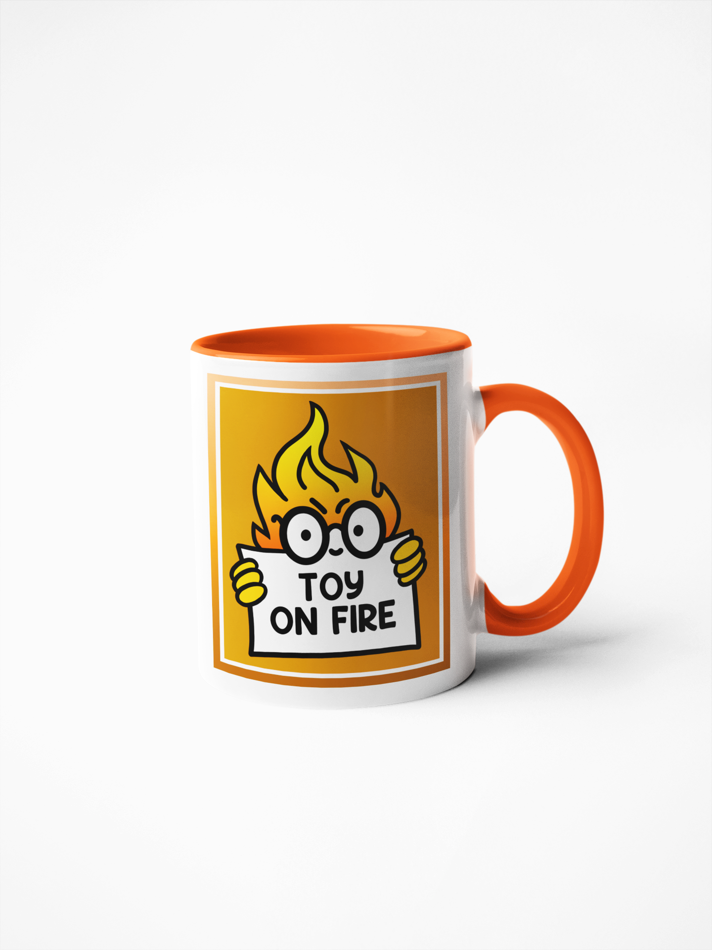 Taza Toy on Fire