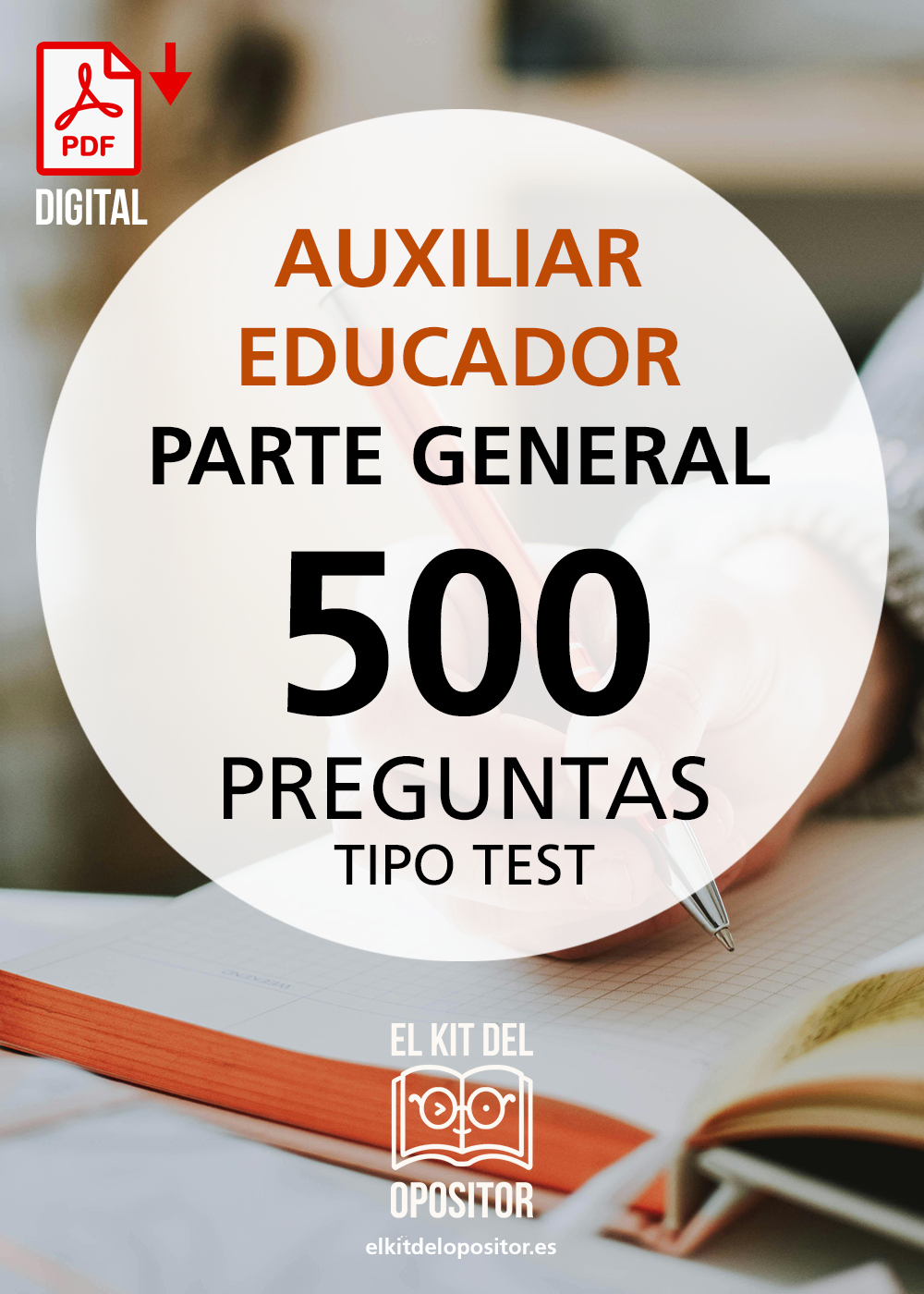 Test de Auxiliar de Educador | Parte General | Asturias